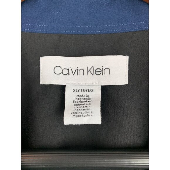 Calvin Klein Mens XL Blue Button-Down Shirt - Picture 4 of 5